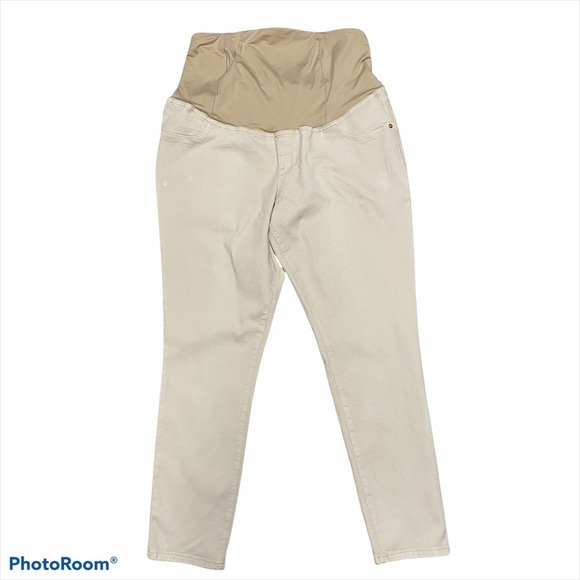 Isabel Maternity Crossover Panel Skinny Jeans NWT - Picture 1 of 6